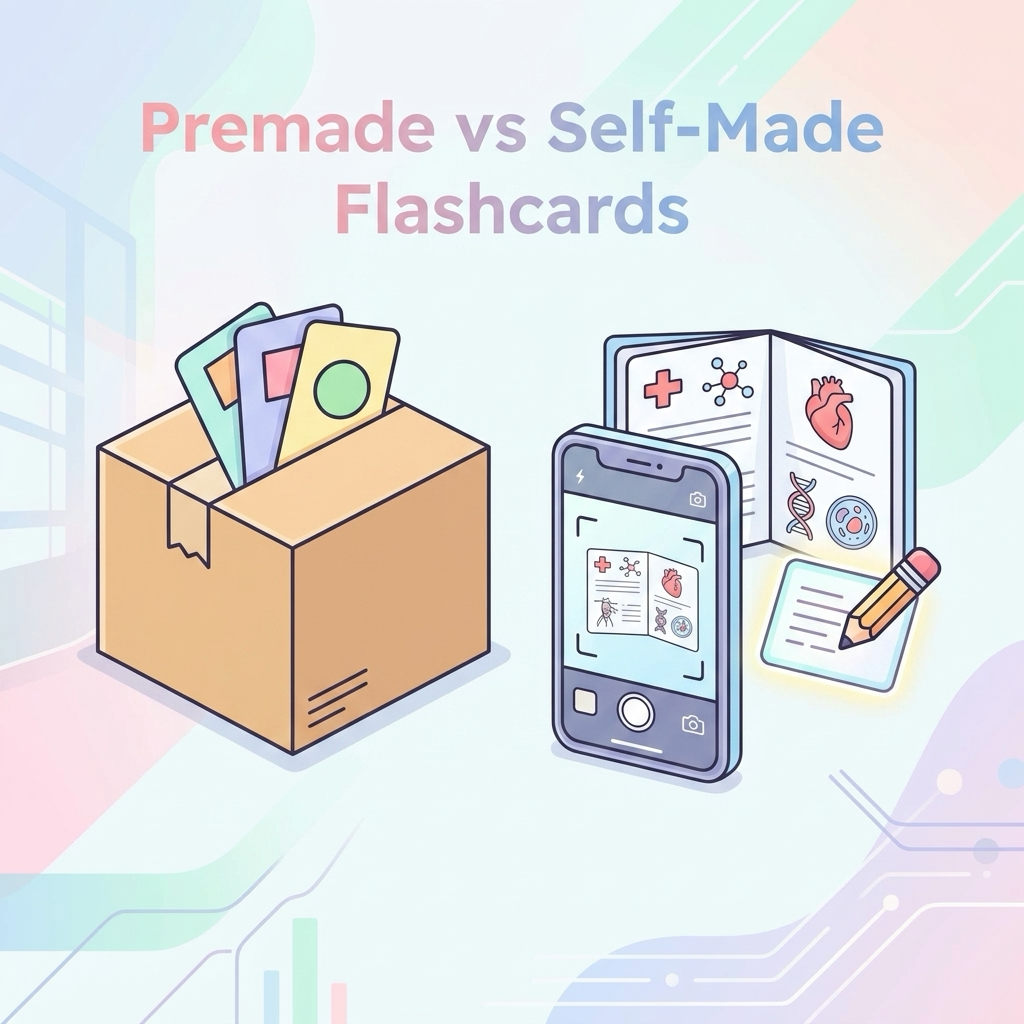 Premade vs Self-Made Flashcards for NEET-PG: When to Borrow and When to Build | Floww Medical Learning