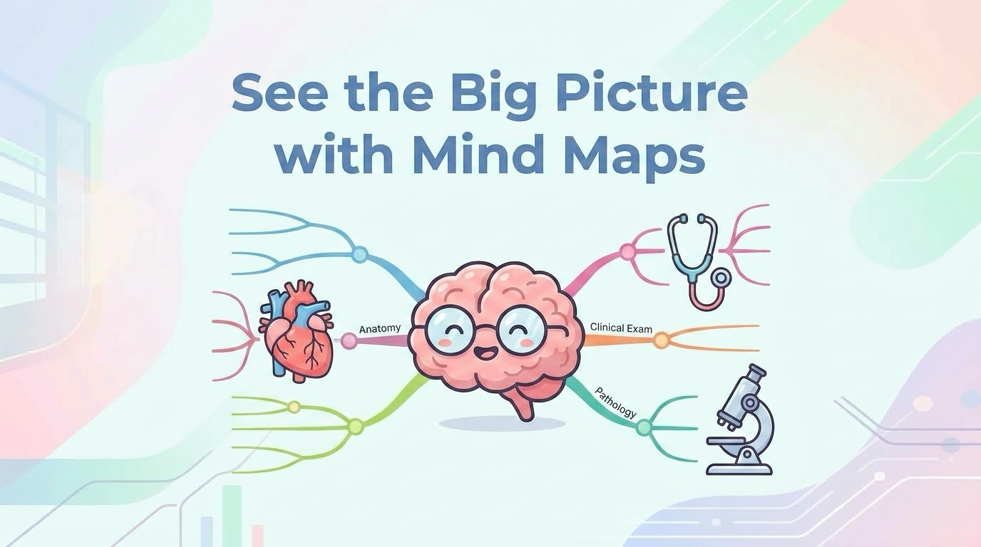 See the Big Picture with Mind Maps: Visual Learning for Medical Students | Floww Medical Learning
